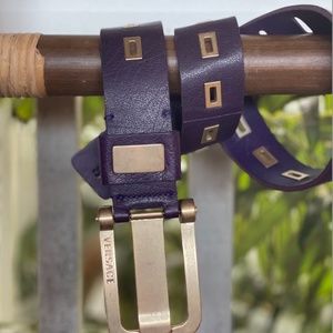 Purple Versace Belt 80/32